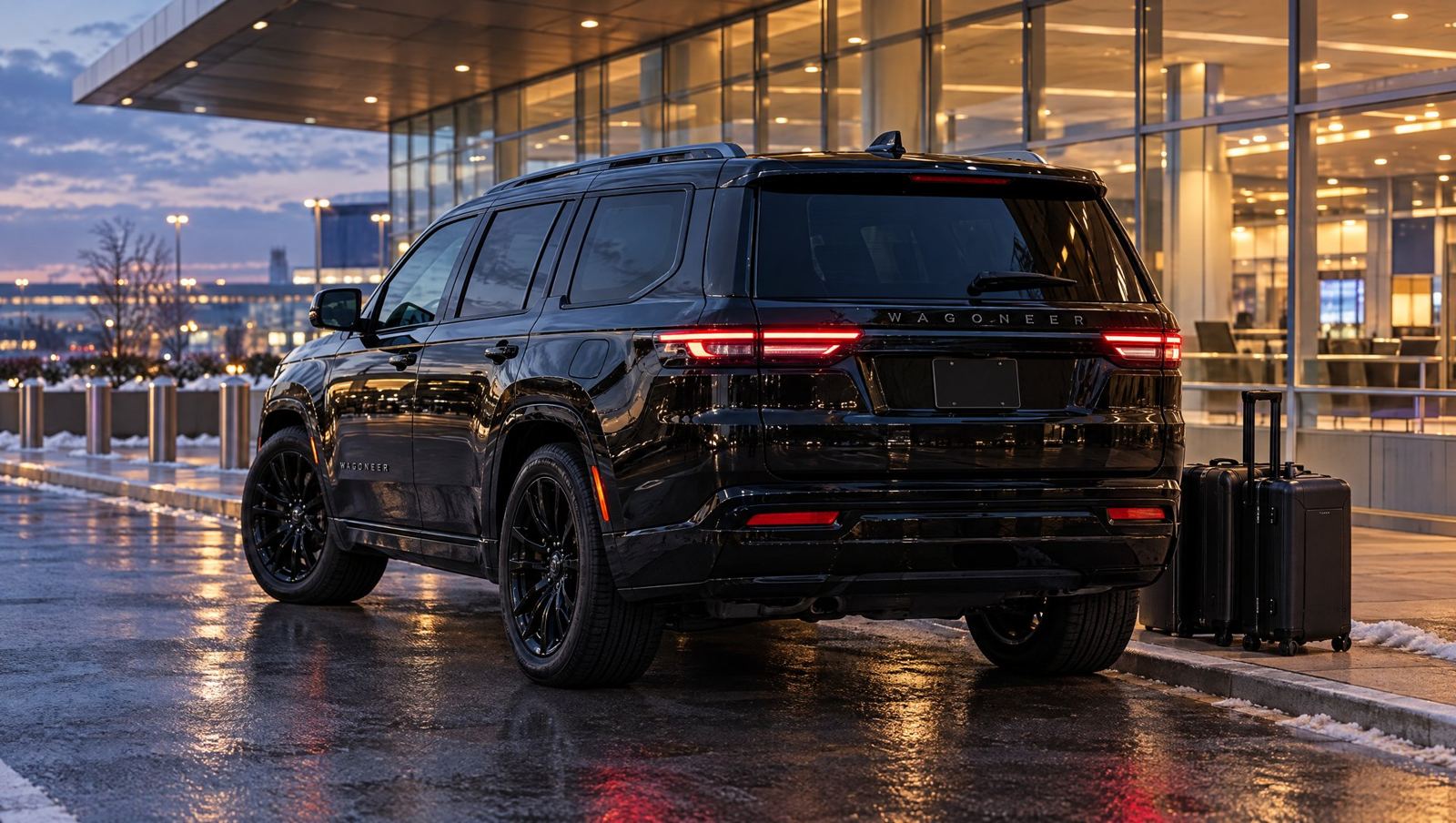The Black SUV, at DTW
